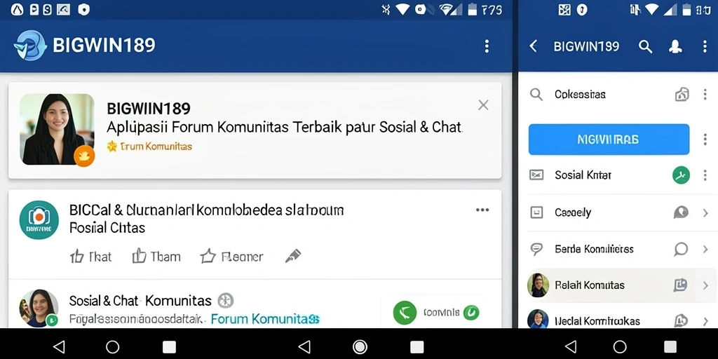 Tampilan antarmuka dan berbagai fitur menarik dari BIGWIN189.